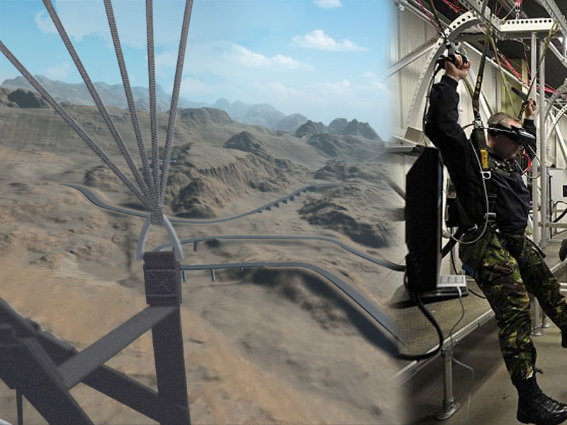 Virtual Reality Parachute Simulator